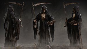 Grim Reaper 3D model
