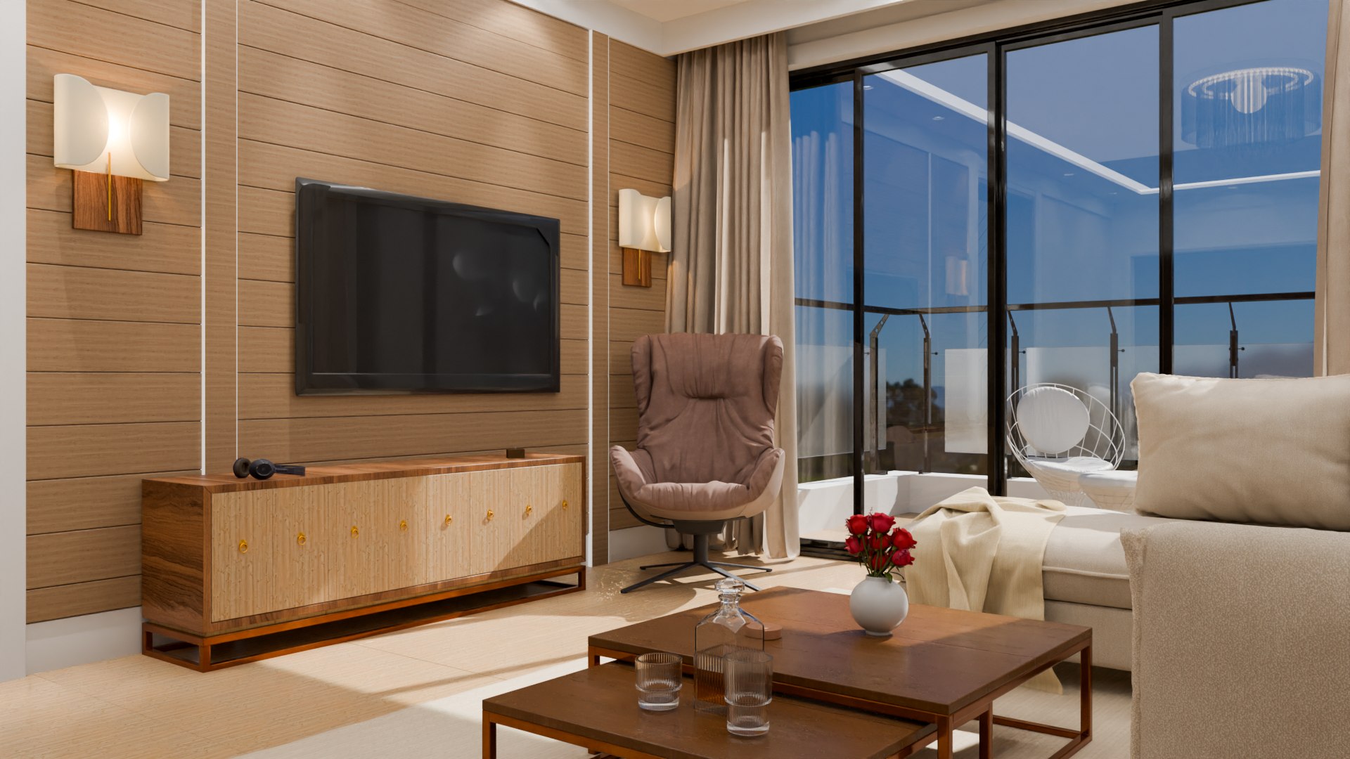 Modern Living Room Interior 3D Model 3D - TurboSquid 2257835