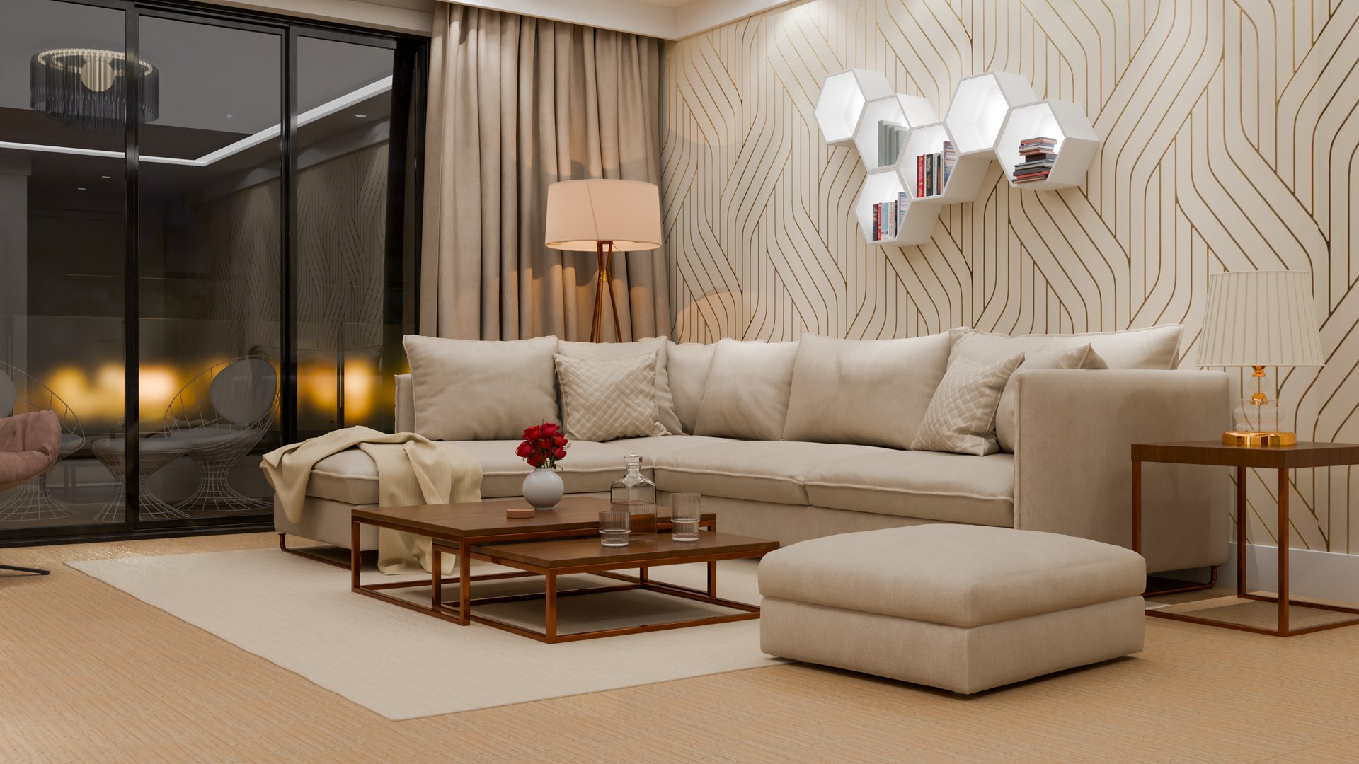 Modern Living Room Interior 3D Model 3D - TurboSquid 2257835