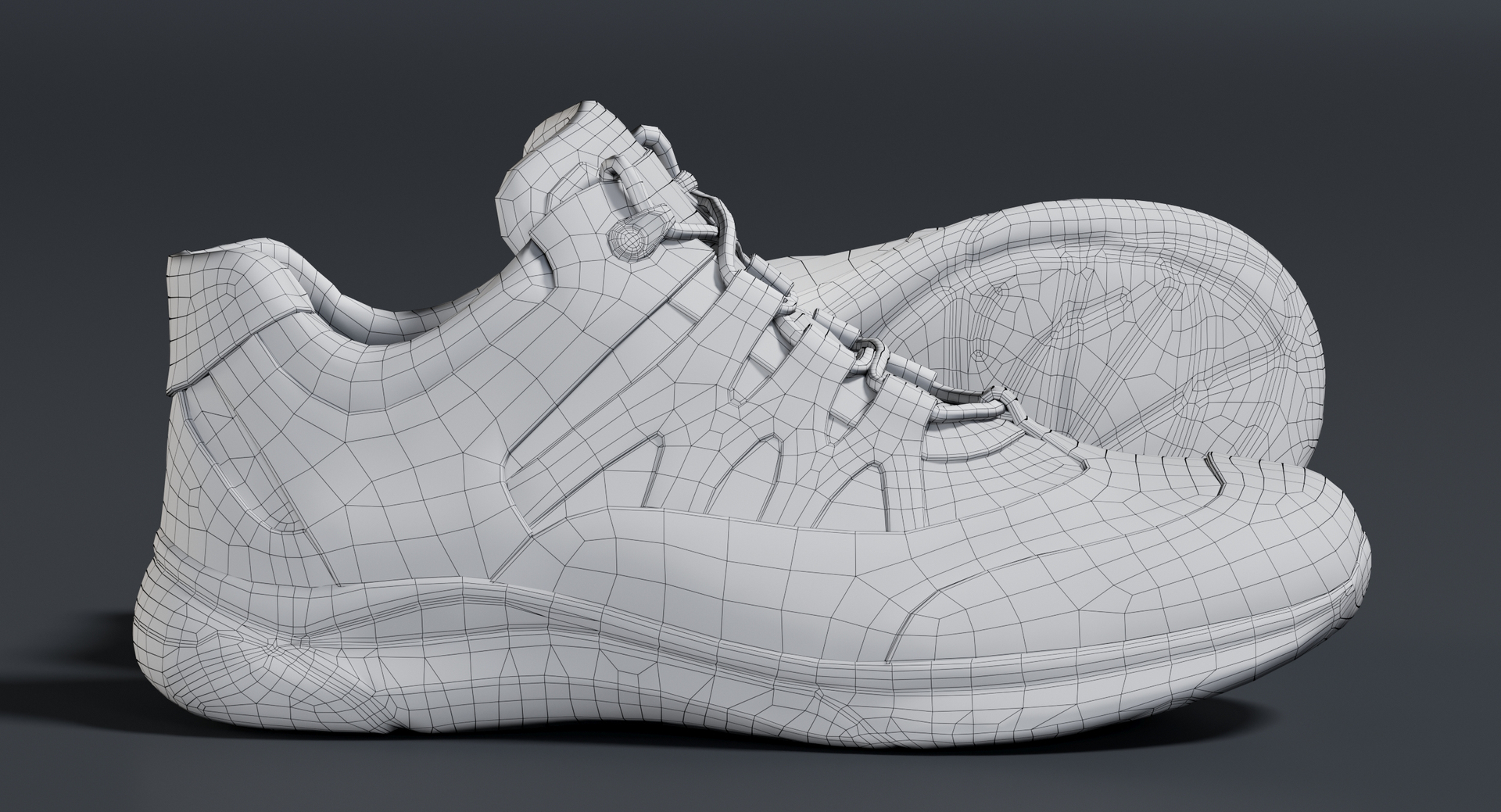 Realistic shoes 2 3D model - TurboSquid 1435422