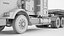 Kenworth T800 2024 평판 트레일러 03