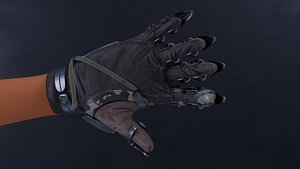 Robotic gloves 3D model
