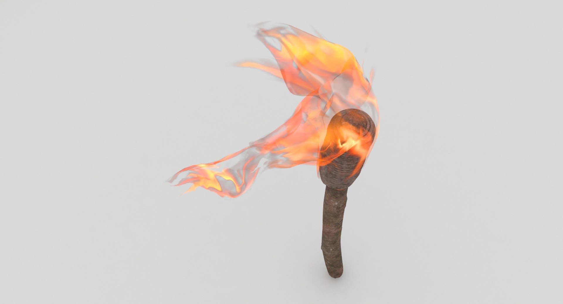 Hand torch 3D model - TurboSquid 1235330