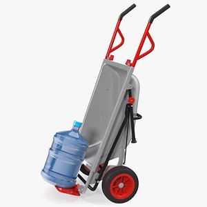 garden cart 5 gallon 3D model