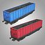 Railway Cargo Wagon
