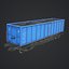 Railway Cargo Wagon