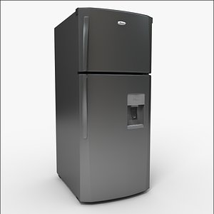 3d model refrigerator