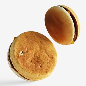 3D Scanned cheeseburger