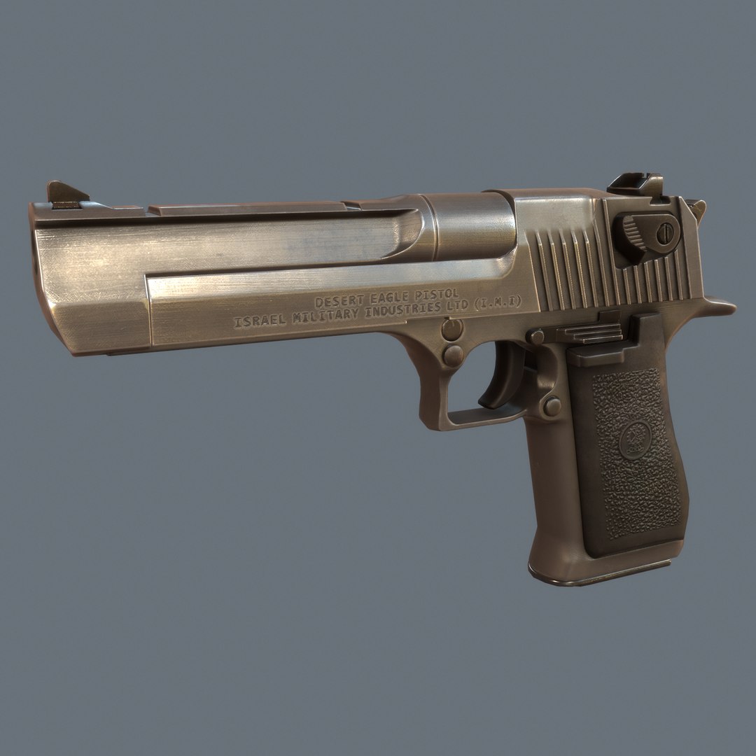 3d Desert Eagle Pistol