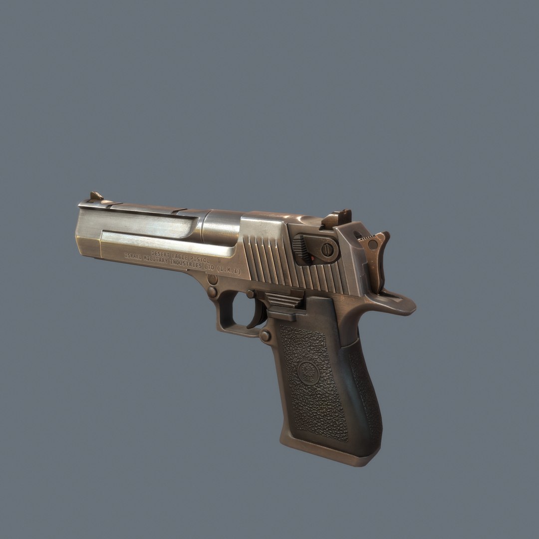 3d Desert Eagle Pistol