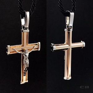 Christian gold cross