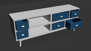 Simple modernTable with drawers
