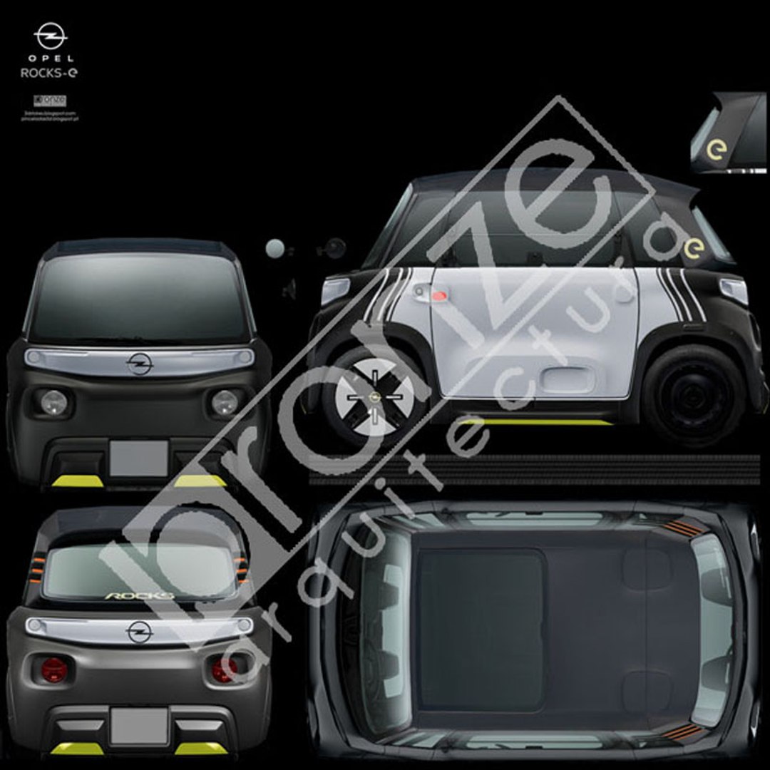 3D Model Opel Rocks-e 2022 - TurboSquid 2313754
