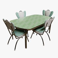 50s Style Dining Table