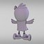 Cartoon Girl Chicken