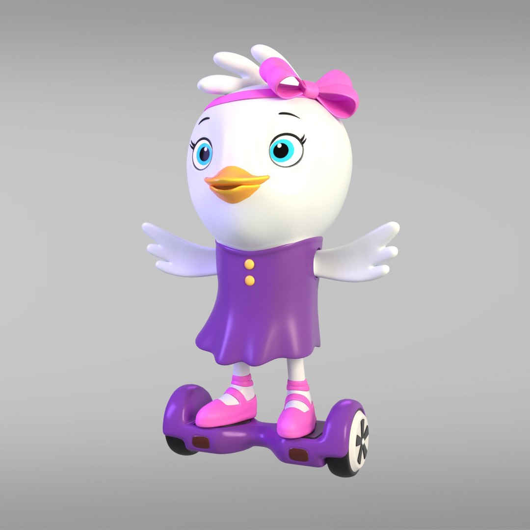 cartoon girl chicken animations 3D model https://p.turbosquid.com/ts-thumb/Mq/uSkRKl/fxF8T3K5/g3/jpg/1541225563/1920x1080/fit_q87/1d41c4016ce4d53f1be04e42f96e8c069e177579/g3.jpg