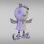Cartoon Girl Chicken