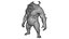 3D Dinozilla Anim Rig model