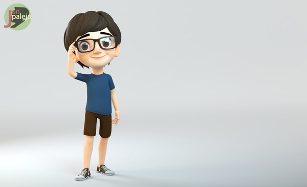 3D model jj rig