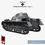 German WWII Panzerkampfwagen I Ausf A Sd.Kfz.101 Light Tank