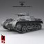 German WWII Panzerkampfwagen I Ausf A Sd.Kfz.101 Light Tank