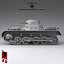 German WWII Panzerkampfwagen I Ausf A Sd.Kfz.101 Light Tank