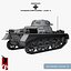 German WWII Panzerkampfwagen I Ausf A Sd.Kfz.101 Light Tank