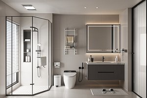 3D model Modern bathroom