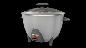 Rice Cooker Design 1 3D model