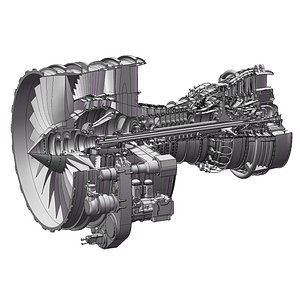 SolidWorks cfm56-7b Complete model