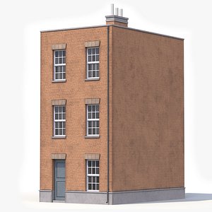 Apartment Building 10-2 Game Ready PBR