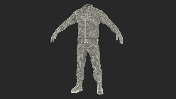 modelo 3d Uniforme de policía táctico - TurboSquid 2235899