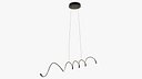Modern Hanging Twisted Lights