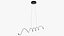 Lot de 3 luminaires suspendus modernes