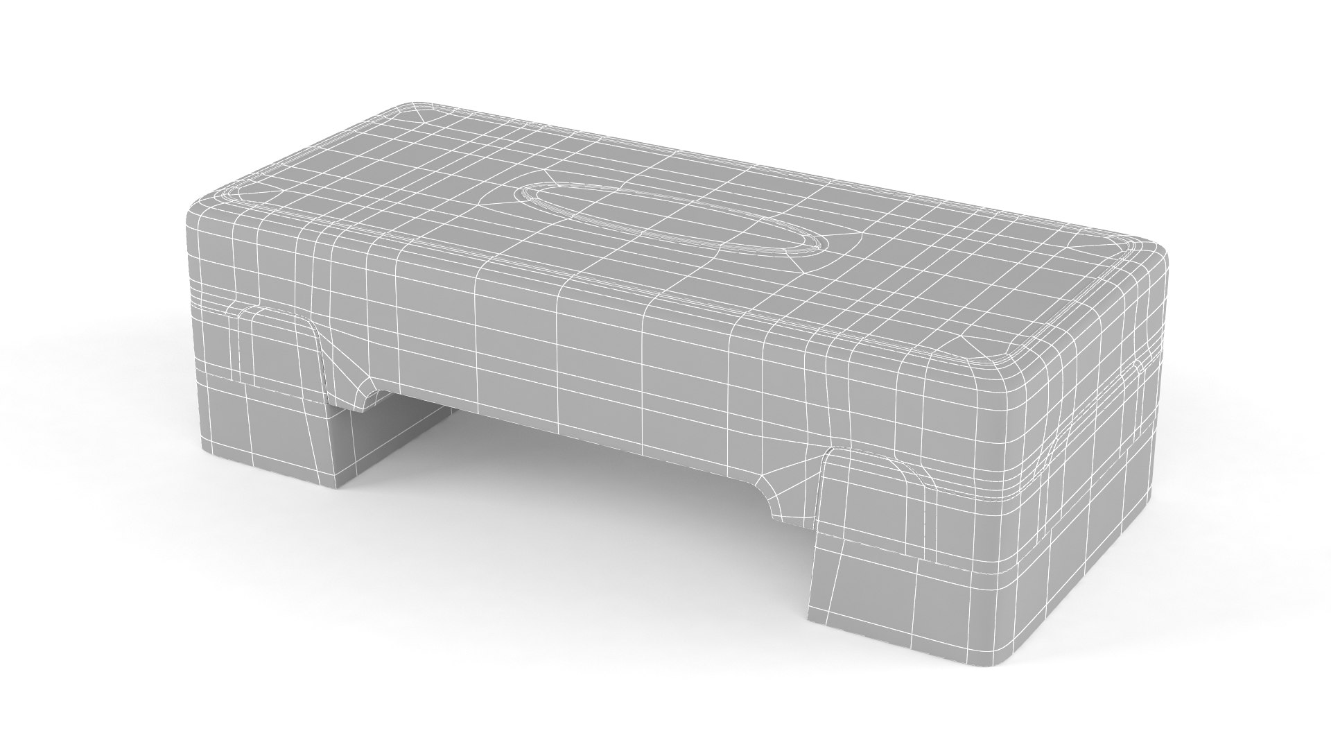 Aerobic Step Platform 3D Model - TurboSquid 2320280
