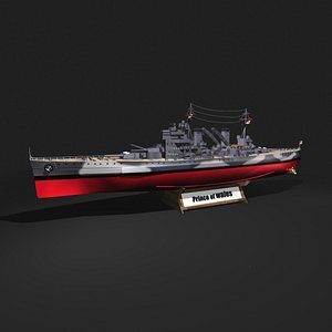 prince wales 3D model