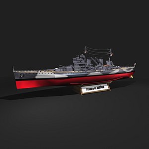 Prince of wales 3d model