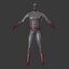 Cartoon Character -- Ninja - Super Hero - Man Base Mesh