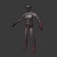Cartoon Character -- Ninja - Super Hero - Man Base Mesh