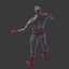Cartoon Character -- Ninja - Super Hero - Man Base Mesh