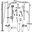 Faucets and shower systems Hansgrohe set 176