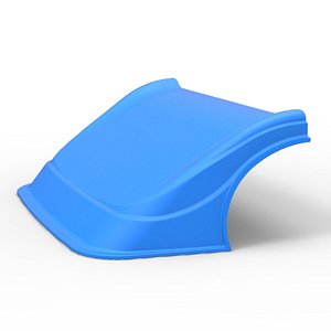 3D Diecast Nose for Dirt Modified Super stock car Scale 1 to 25