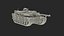 K2 Black Panther Tank Rigged 3D model