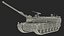 K2 Black Panther Tank Rigged 3D model