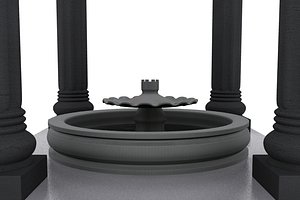 Old Pillar & Fountain