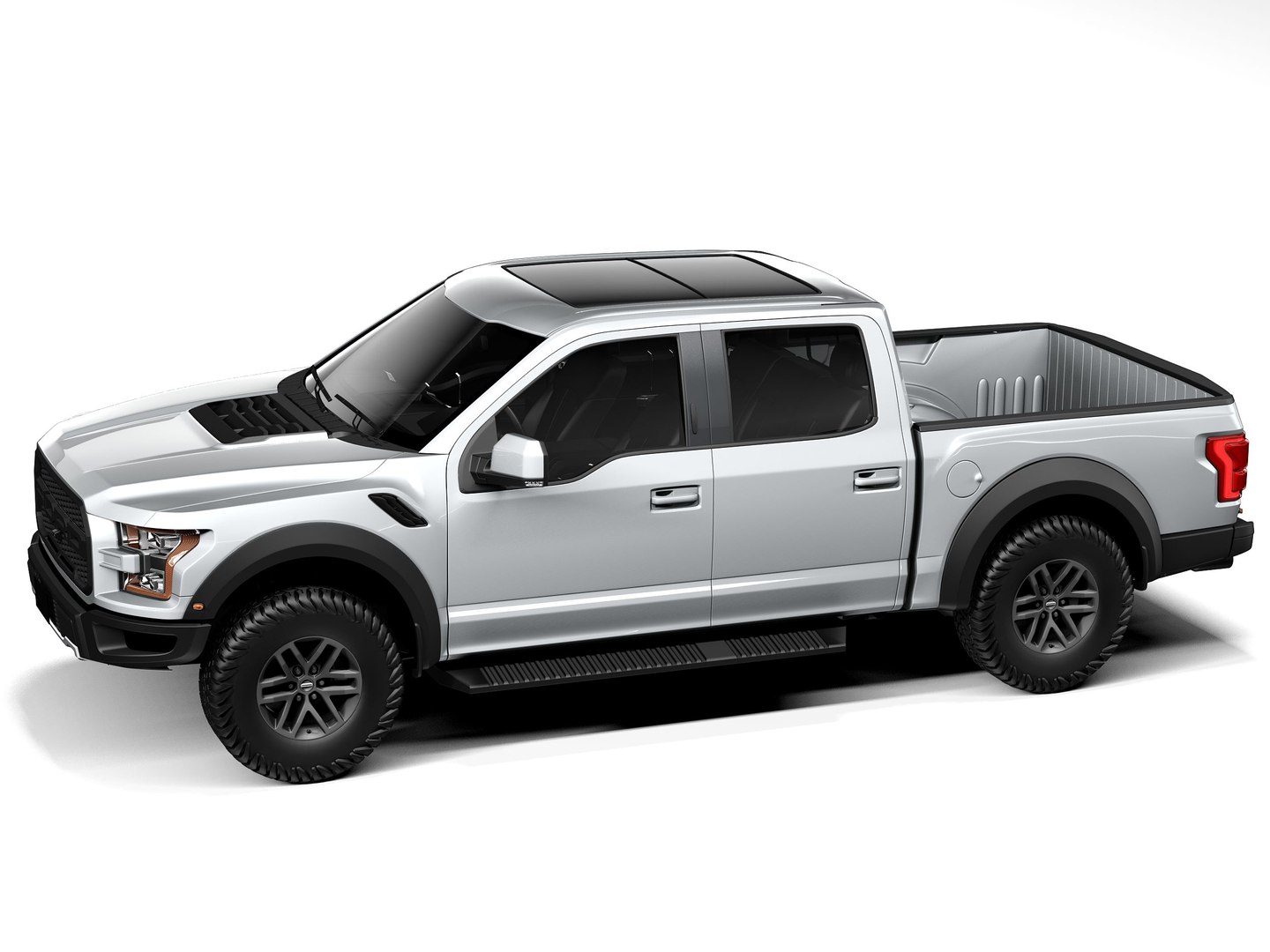 Ford F-150 Raptor Crew Cab 2017 3D Model - TurboSquid 2222227