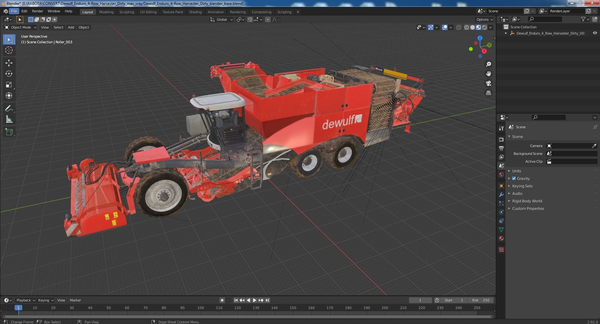 Dewulf Enduro 4-Row Harvester Dirty 3D model https://p.turbosquid.com/ts-thumb/Mr/iZ8hVP/m3/dewulfenduro4rowharvesterdirtyc4dmodel039/jpg/1678681672/1920x1080/fit_q87/26cd6652742699d5fbf53415246744d1c874d9f8/dewulfenduro4rowharvesterdirtyc4dmodel039.jpg