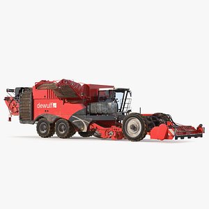 Dewulf Enduro 4-Row Harvester Dirty