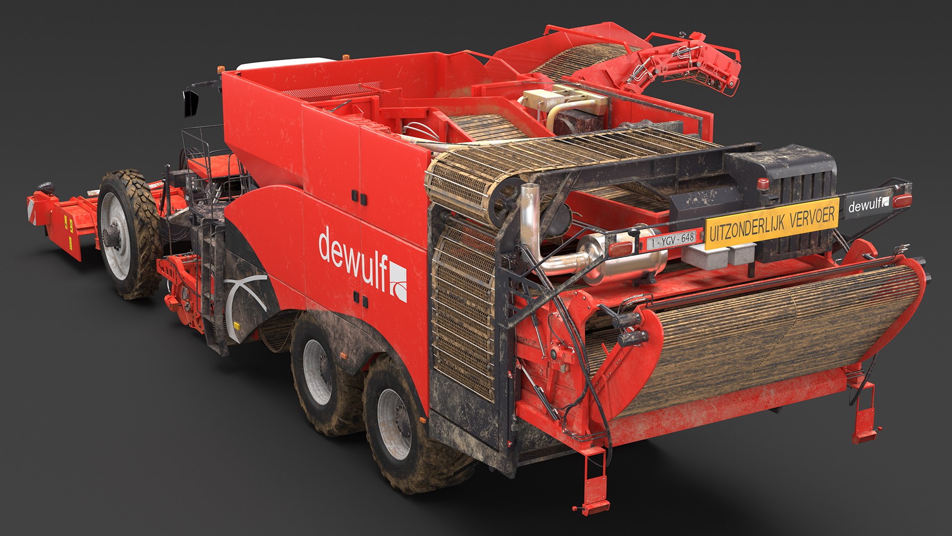Dewulf Enduro 4-Row Harvester Dirty 3D model https://p.turbosquid.com/ts-thumb/Mr/iZ8hVP/wQ/dewulfenduro4rowharvesterdirtyc4dmodel014/jpg/1678681600/1920x1080/fit_q87/c936fc00026585830870d49e57b225059af4a8d5/dewulfenduro4rowharvesterdirtyc4dmodel014.jpg