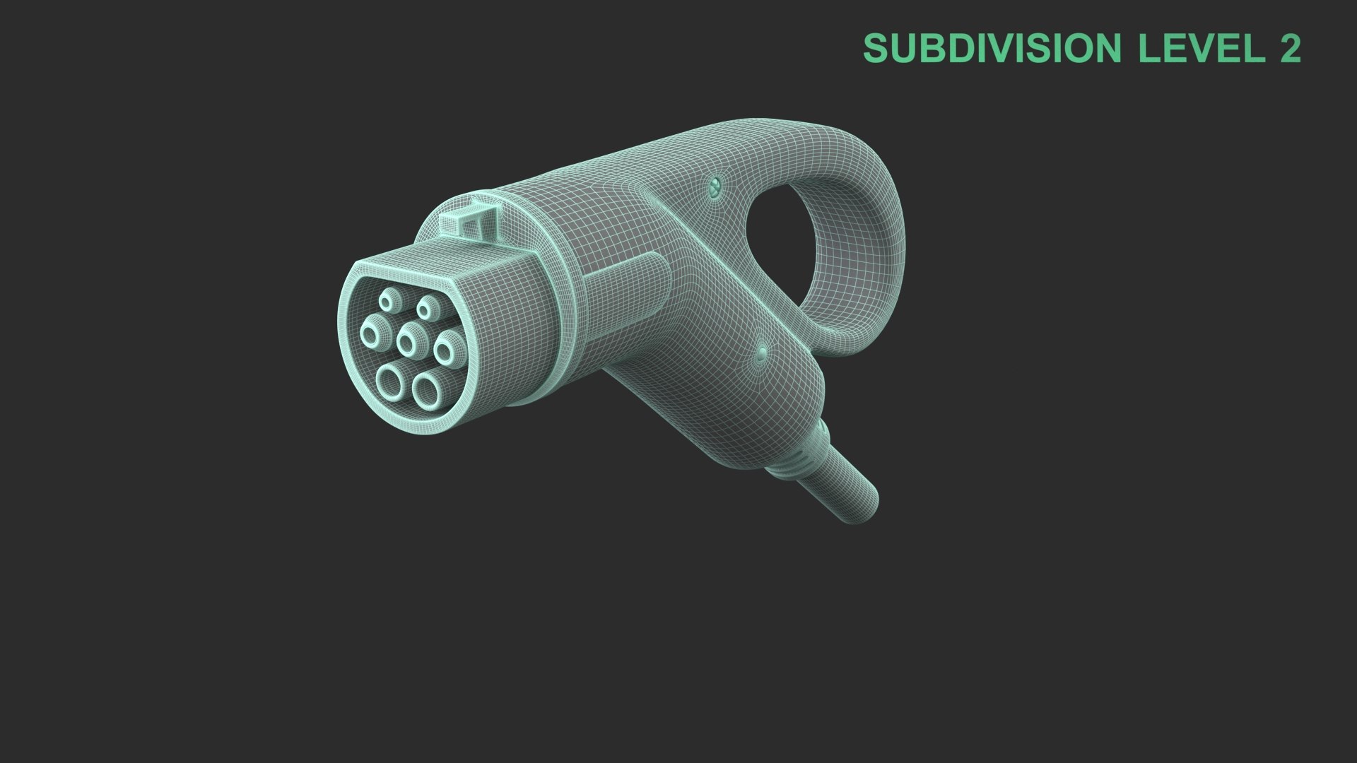 3D model EV Charging Plug https://p.turbosquid.com/ts-thumb/Mr/jDXk1l/vq/wireframe_0001/jpg/1759949937/1920x1080/fit_q87/59f8434ee99e08ee806c59ba84598701041901fe/wireframe_0001.jpg